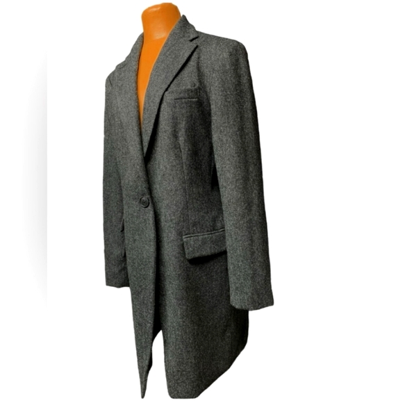 Ralph Lauren 35" Wool Blazer longline Jacket Coat - Picture 5 of 10